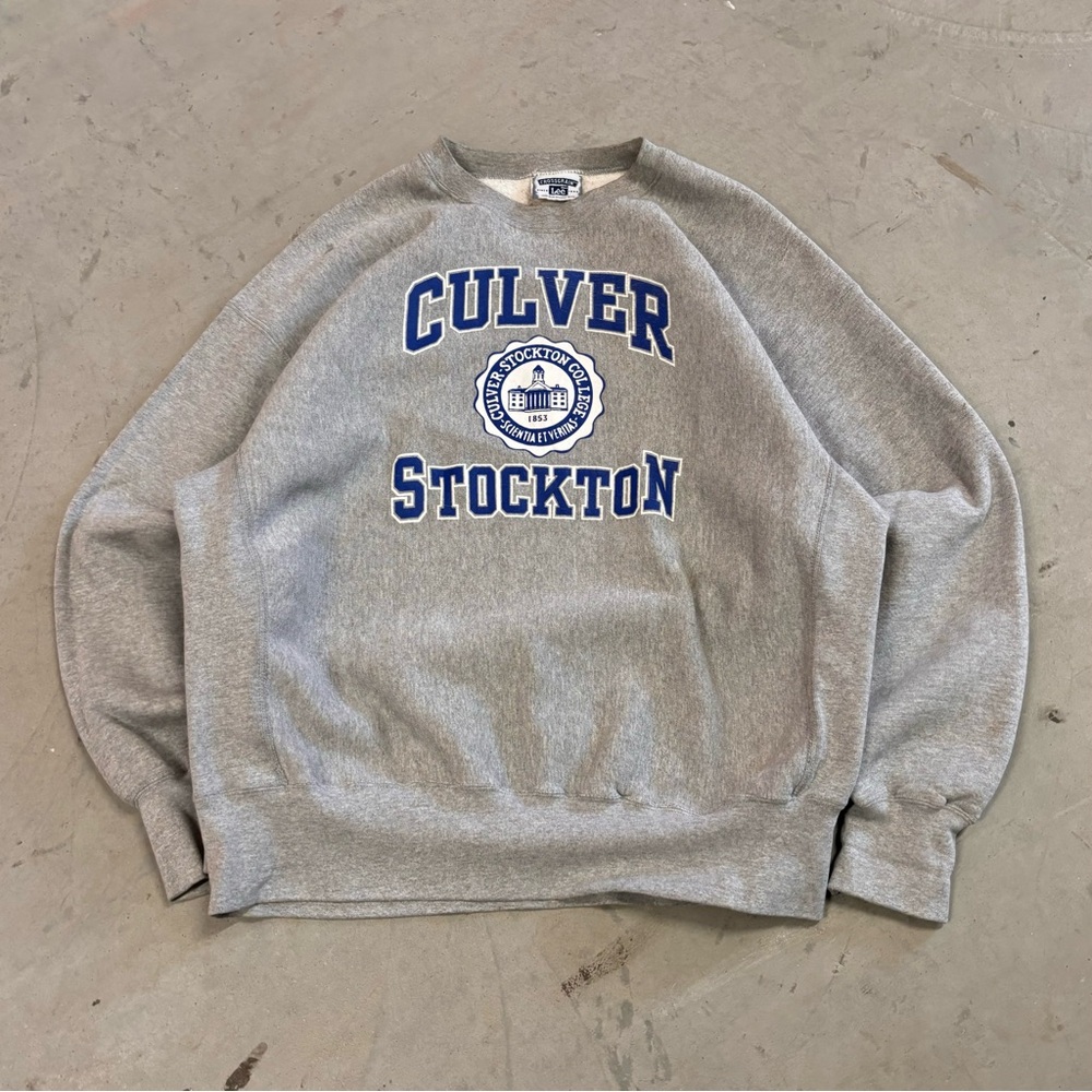 Vintage 90s Culver Stockton College Crewneck Sweatshirt Size 2XL